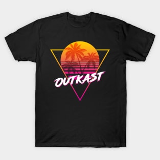 Outkast - Proud Name Retro 80s Sunset Aesthetic Design T-Shirt